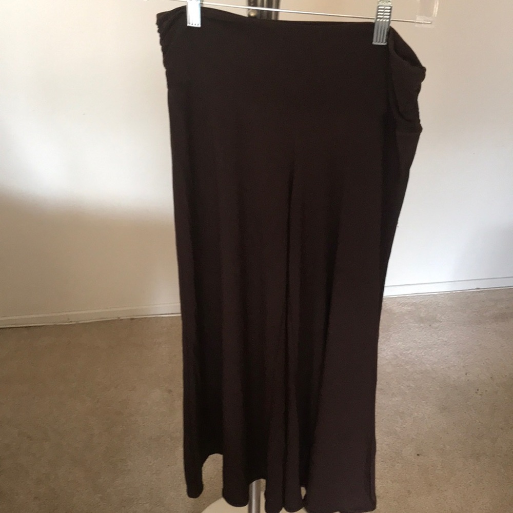 Brown Cullotte Midi